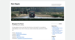 Desktop Screenshot of kbhayes.com